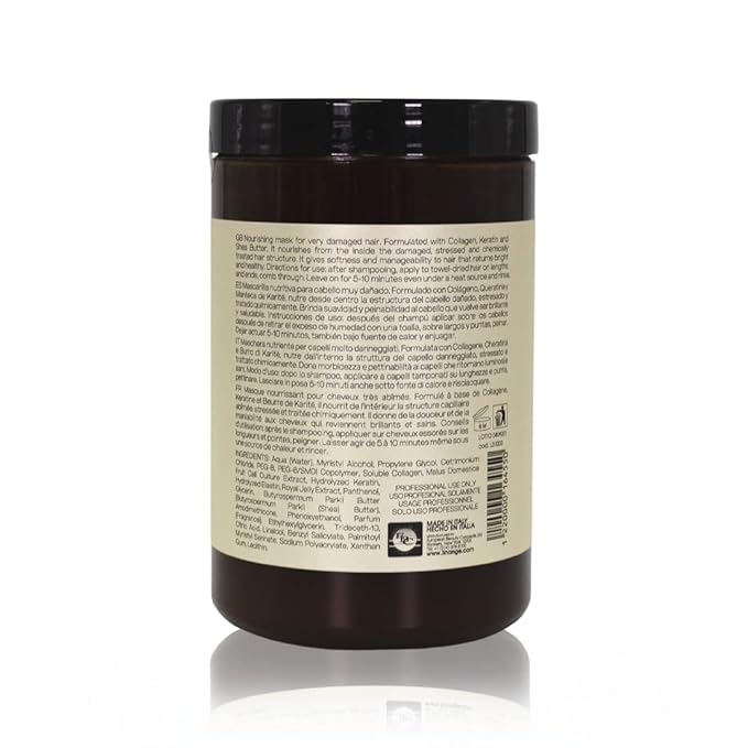 Emergency Reconstruction Mask for Very Damaged Hair - Nourishing Hair Treatment 1000ml / 33.8 oz.