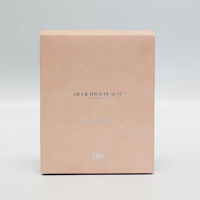 Zara Delicious Peach Floral Kids Perfume with Light Pineapple Fragrance Coconut Milk &amp Delicate Osmanthus Scent EDT Eau de Toilette 40ml (1.35 fl. oz.)