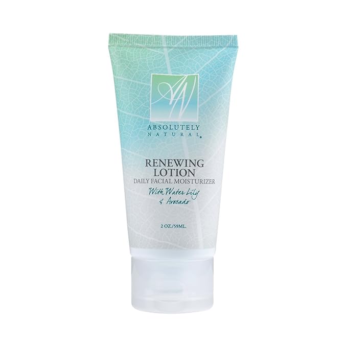 Absolutely Natural - Renewing Lotion Facial Moisturizer with Aloe Vegan Made in the USA