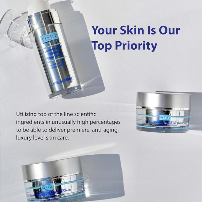Dr. Denese Triple Strength Neck Wrinkle Smoother 4 oz ? Firming Cream with Triple Amount of Peptides Compared to Industry Standards ? Retinol &amp Hyaluronic Acid for Hydrating Power - Paraben Free