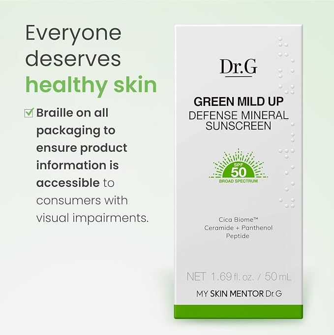 Dr.G Green Mild Up Defense Mineral Sunscreen