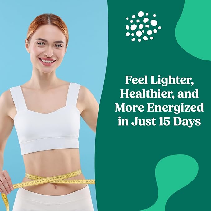 ColonBroom 15 Day Colon Cleanse &amp Detox Cleanse for Weight Management with Probiotics &amp Magnesium | Reduce Bloating &amp Boost Metabolism &amp Digestion - Effective Gut Cleanser Detox (2 Bot