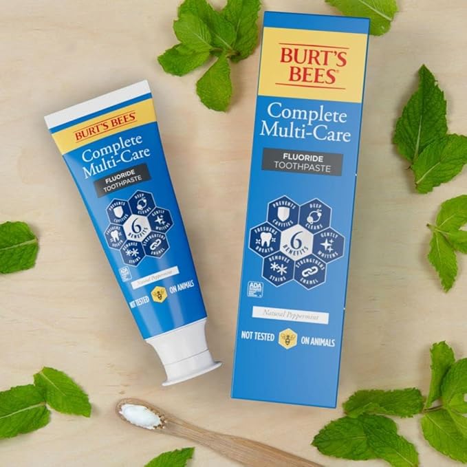 Burt's Bees Toothpaste Complete Multi Care 4.7 oz Pack of 3