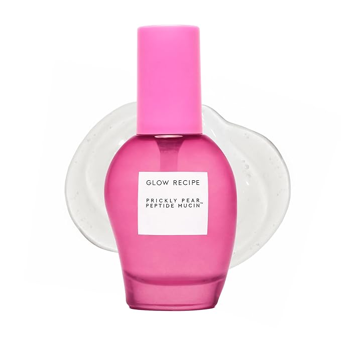 Glow Recipe Prickly Pear Peptide Mucin - Vegan Snail Mucin Face Serum to Hydrate &amp Repair Skin Barrier with Pore Refining Bio-active Peptides &amp Deep Hydration - Glass Skin Korean Skincare (4
