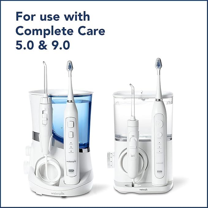 Waterpik Triple Sonic Tooth Brush Heads Replacement Complete Care STRB-3WW 3 Count (Pack of 1) White