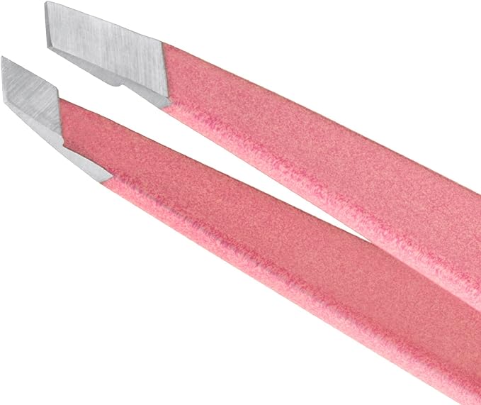 Tweezerman Exclusive Eyebrow Razor &amp Tea Rose Mini Slant Tweezer