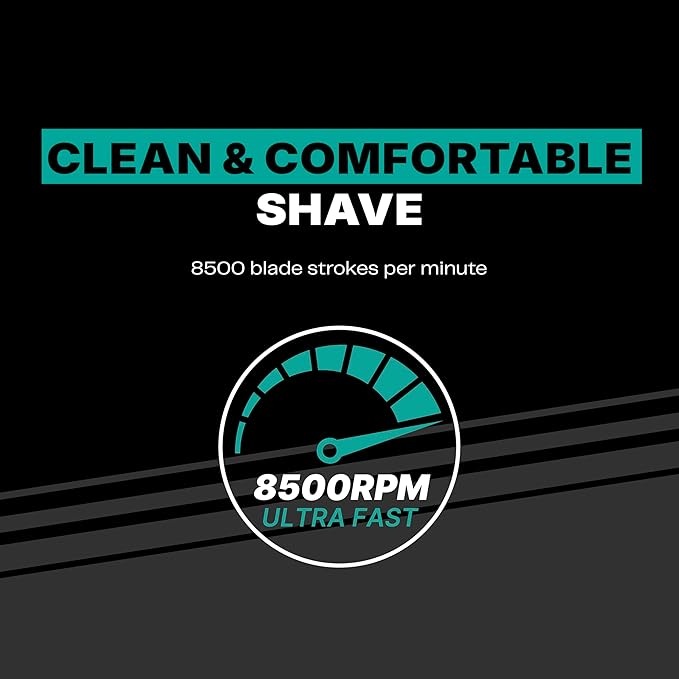 Conair Men Foil Shaver for Face | Men's Facial Hair Groomer | Hypoallergenic and Cordless | Portable Battery Powered for Travel