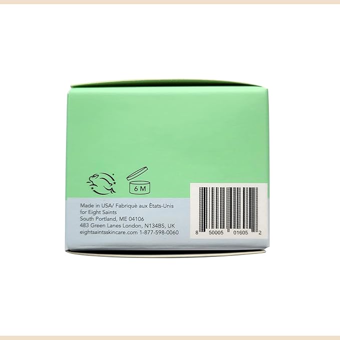 Eight Saints Skin Care All In Eye Cream Natural and Organic Anti Aging Under Eye Cream to Reduce Puffiness Wrinkles and Under Eye Bags Dark Circles Under Eye Treatment 0.5 Ounces