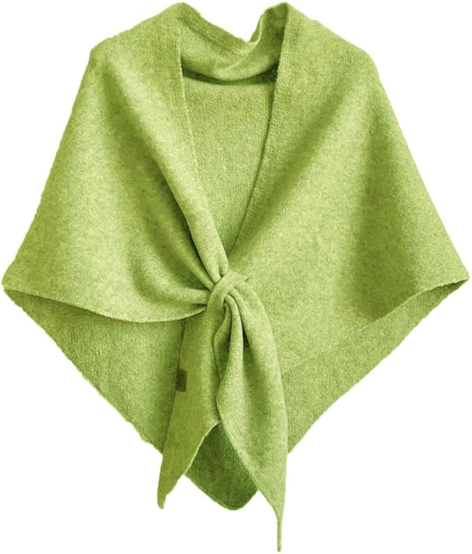 Winter Shawl Wraps Women Knitted Shawls and Wraps Cardigan Cape Wool Pashmina Shoulder Top Sweater Shawl Scarf 2025