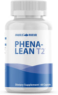 Anabolic Warfare Phena-Lean??T2 Premier Supplement from Thermogenic Body Composition Supplement ? Non-Stimulant ? 60 Capsules*