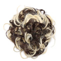 EARSHOT Hair Buns Hair Piece 80cm Women's Synthetic Bun Messy Bun with Elastic Band Hair Bun Curl Wig Ponytail Extension Hair Extensions Wig Hair Accessories For Girls (Color : 6AH613)