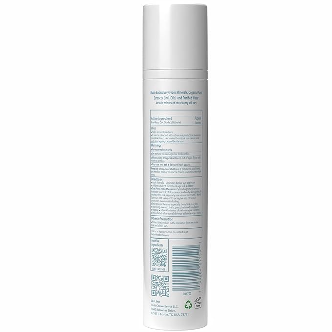 Mineral Face Sunscreen SPF 50 Tinted Aussie Zinc Oxide Sunblock with Hydrating Hyaluronic Acid Reef Safe Natural Vegan Australian Made 80min Water Resistant Unscented 100g 3.4oz
