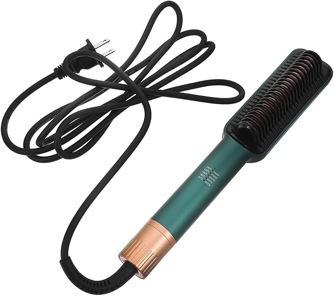 Vaguelly Hair Straightener Tool Women Portable Hair Straightener Brush for Women Ceramic Flat Iron