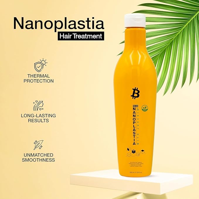 GK HAIR Vegan Nanoplastia Smoothing Hair Treatment ? Keratin Brazilian Blowout Deep Conditioning Hair Mask ? Anti Frizz Hair Products Hair Mask for Damaged Hair Products for Shiny Healthy Hair
