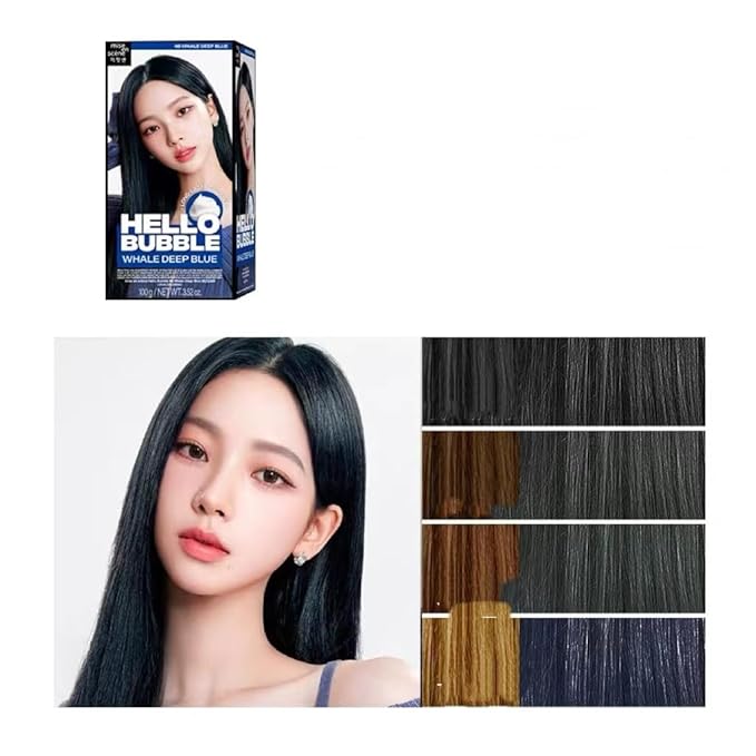 Hello Bubble Hair Color Color Dyeing Kit (4B2)