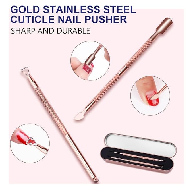 Electric Nail Soaking Bowl 50% Faster Nail Soak off Bowl Manicure Nail Soaker with Gold Cuticle Pusher for Acrylic Nail Polish Remover