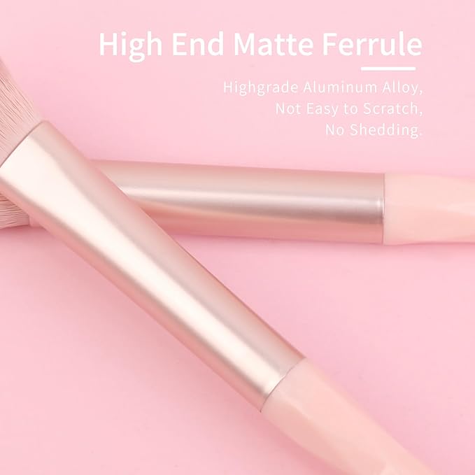Pink Portable Eye Shadow Brush Set Vegan Eyeshadow Brushes Set Small Nose Contour Brush Diamond Eyeshadow Brush Eyeshadow Blending Brush Colorful Eye Makeup Brushes Set Professional.