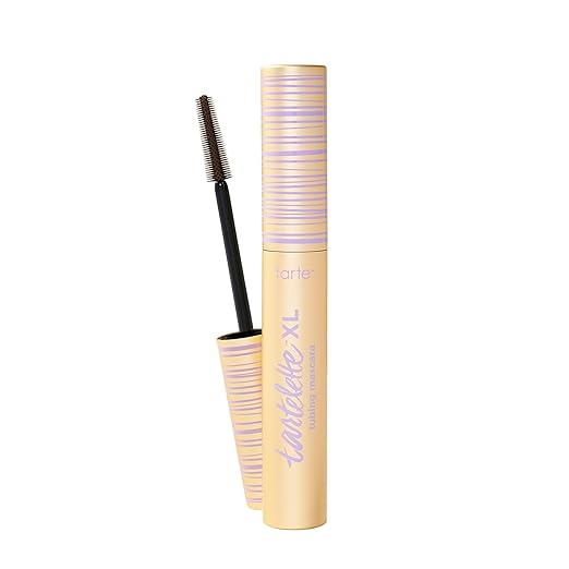 Tarte tartelette XL tubing mascara ? Lash Extensions in a Tube with Peptide Vitamin E &amp B5 Extra Length &amp Volume Longwear Smudge-Proof Easy to Remove Vegan &amp Cruelty Free