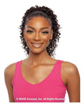 Mane Concept Human Hair Ponytail Pristine PRPE02 Deep Curly Drawstring Ponytail 16 (NATURAL)