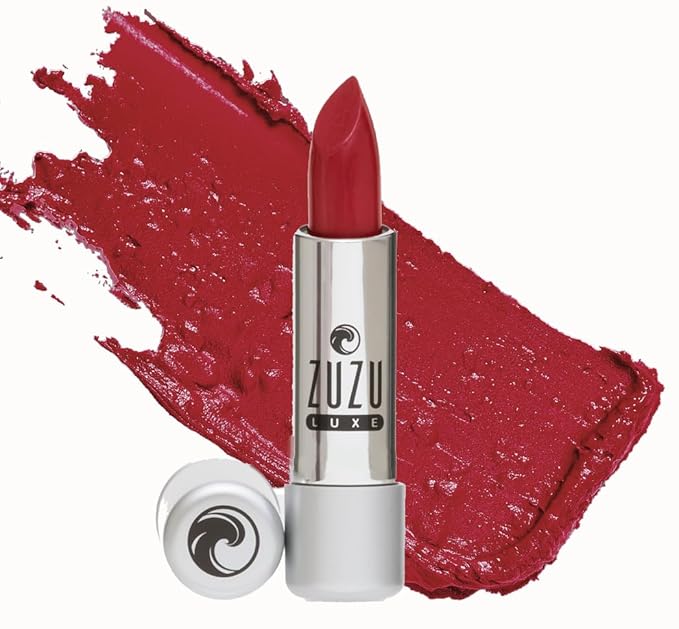 Zuzu Luxe Lip Color Lipstick (Galaxy - Berry/Cool Cr?me) Natural Ultra-Hydrating Lipstick Paraben Free Vegan Gluten-free Cruelty-free Non GMO 0.13 oz