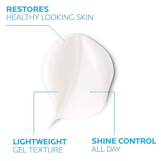La Roche-Posay Toleriane Double Repair Matte Face Moisturizer Daily Moisturizer For Oily Skin With Ceramide And Niacinamide For All Skin Tones Oil Free Non-Comedogenic Available with SPF 30