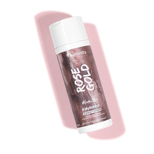 #mydentity MyRefresh Color Depositing Conditioner 6 oz | Temporary Hair Dye | Color Lasts up to 25 washes