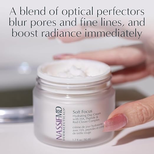 NassifMD Pure Hydration Rejuvenating Night Cream Deep Moisturizing and Smoothing Formula for Overnight Skin Renewal Ideal for Dry and Mature Skin