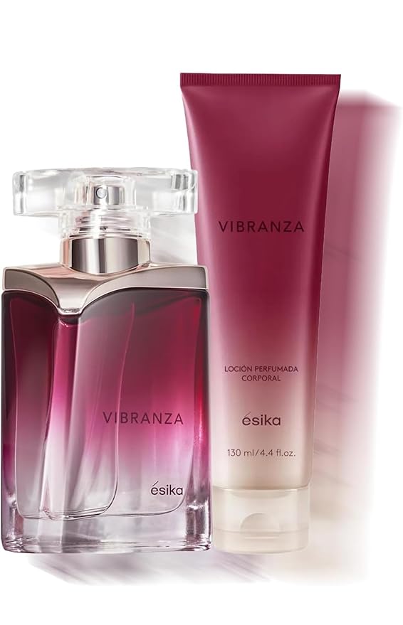 ?sika - Pack Vibranza Perfume 45 ml + Loci?n Perfumada 130ml Perfume para Mujer Fresco y de Larga Duraci?n Aroma Oriental Dulce y Floral Loci?n que Perfuma y Suaviza la Piel