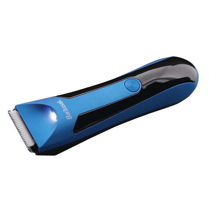 Barbasol Rechargeable Full Body Hair Trimmer/Groomer with Heat Resistant Ceramic Blades Xtreme Easy Cleaning