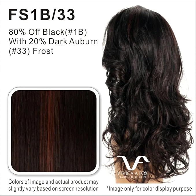 Vivica A. Fox 20 Inch Loose Layered Spiral Curl Ponytail with Dome Top and Fringed Bang New Futura Synthetic Hair - BP-KENNEDEI (FS1B/33)