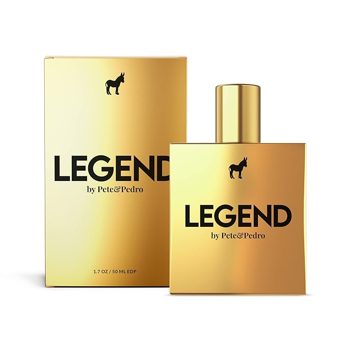 Pete &amp Pedro LEGEND - Eau De Parfum | Original Male Fragrance - Citrus Spice And Lasting Leather Notes Men's Cologne | As Seen on Shark Tank 1.7 oz