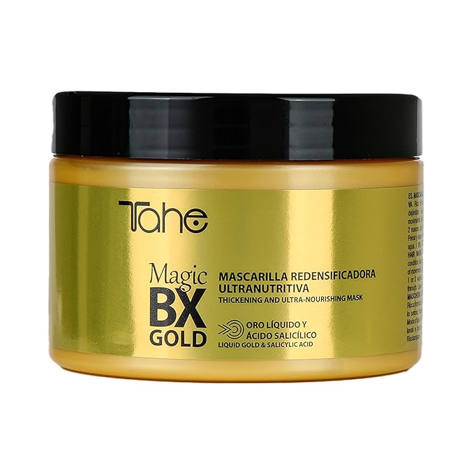 Tahe Magic Bx Gold Ultra-Nourishing Redensifying Hair Mask with Liquid Gold 300 ml