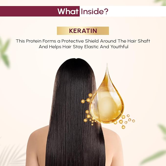 Trichup Keratin Hot Oil Treatment Hair Mask For Flexible Strong &amp Manageable Hair - 500ml