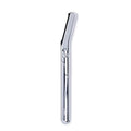 Leaf Shave | Leaf Dermaplaner All-Metal Reusable Dermaplane Razor and Exfoliating Tool for Women Includes Precision Clip and Two Refills - Chrome