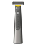 MicroTouch SOLO Titanium Rechargeable Beard &amp Body Razor that Trims Edges Shaves and Grooms