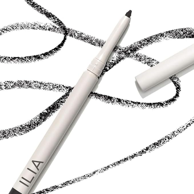 ILIA - Clean Line Gel Liner with Built-In Sharpener | Blendable Highly Pigmented Water-Resistant Budge-Resistant | Non-Toxic Vegan Cruelty-Free (Twilight | Black 0.01 oz | 0.4 g)