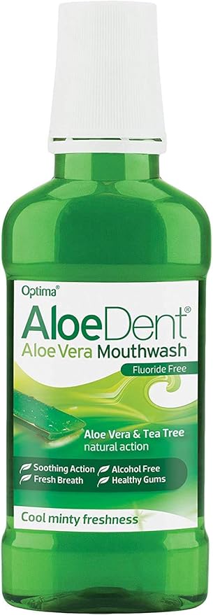 (2 Pack) - Aloe Dent - Aloe Vera Mouthwash | 250ml | 2 Pack Bundle