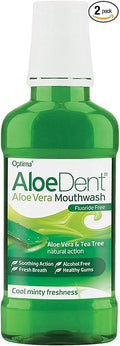(2 Pack) - Aloe Dent - Aloe Vera Mouthwash | 250ml | 2 Pack Bundle