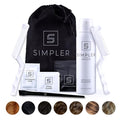 Simpler Hair Color Ginger Mustache and Beard Upgraded Brush Kit with 3 Brushes Included for Precision Application - Gentle Natural Looking Ammonia Free Beard and Hair Dye for Men