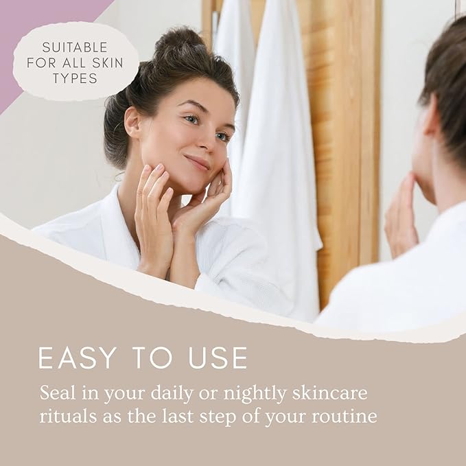 Doppeltree RENEW Overnight Face Mask with Aloe Vera Gel &amp Hyaluronic Acid Anti Aging Hydrating Facial Mask for All Skin Types Night Time Skin Care &amp Repair