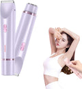 IUI Beauty Shaver IUI Beauty Electric Shaver 2-in-1 Painless Bikini Hair Trimmer Gentle &amp Safe on The Go Smooth and Painless IPX7 Waterproof Dual-Head Design Wet &amp Dry Use Leafverve(Pur