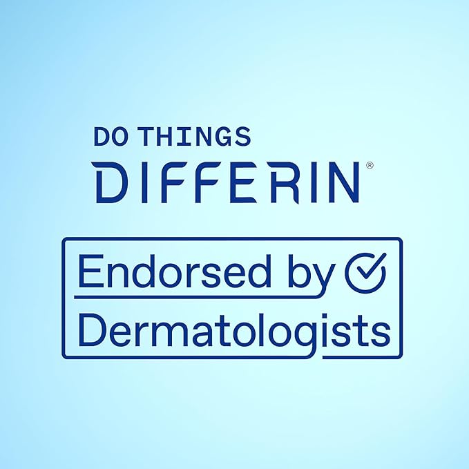Differin Acne Skin Care Kit Differin Gel Retinoid Acne Treatment for Face with 0.1% Adapalene &amp 5% Benzoyl Peroxide Face Wash &amp Body Wash Designed for Pimple and Acne Prone Skin