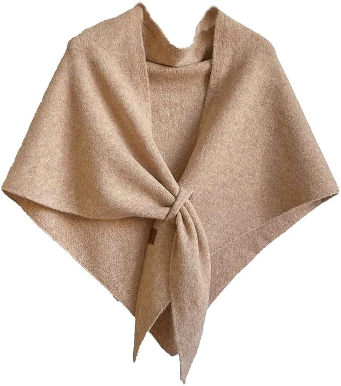 Winter Shawl Wraps Women Knitted Shawls and Wraps Cardigan Cape Wool Pashmina Shoulder Top Sweater Shawl Scarf 2025