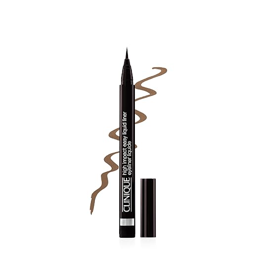 Clinique High Impact Easy Liquid Eyeliner | Waterproof Long Lasting Smudge Resistant + Safe For Sensitive Eyes