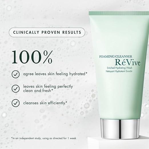 R?Vive Foaming Facial Cleanser - Hydrating Face Wash Enriched with Vitamin E for Increased Skin Barrier Protection - Removes Impurities and Excess Oil to Reveal Fresh Clean Skin (4.2 oz)