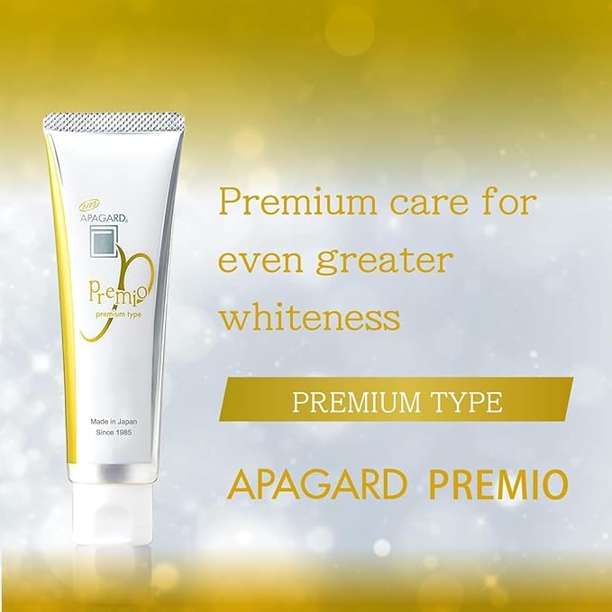 Apagard Premio Toothpaste 105g / 3.7 oz | Nano Hydroxyapatite High Blending Brightening Toothpaste (Set of 3) 3-Pack 2023 Version