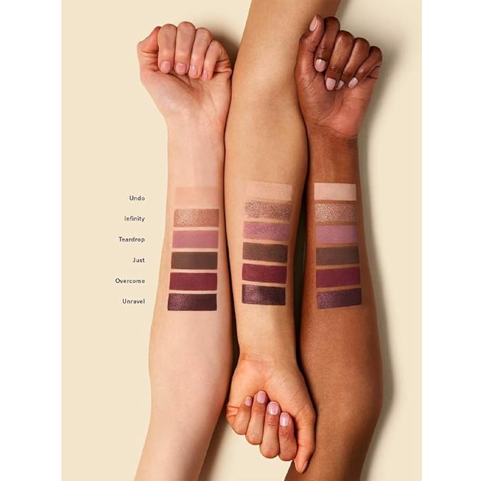 ILIA - The Necessary Eyeshadow Palette | Talc-Free Matte Satin + Metallic Highly Pigemented + Blendable Finishes | Cruelty-Free Vegan (Cool Nude 6 x 0.05 oz | 1.5 g)