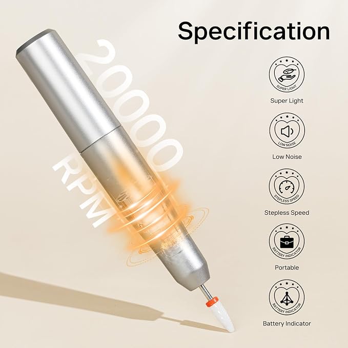 MIZHSE Solid Builder Nail Gel Kit with Nail Drill Clear White 3D Sculpting Gel for NailS Art with U V Lamp Brush for Nails Extension Home Salon DIY Manicure
