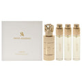 SWISS ARABIAN Oud 07 Giftset - Arabian Perfumes for Women and Men - Long Lasting Perfume - Floral Spicy Vanilla Perfume - 3 Bottles with Case - 4 pc