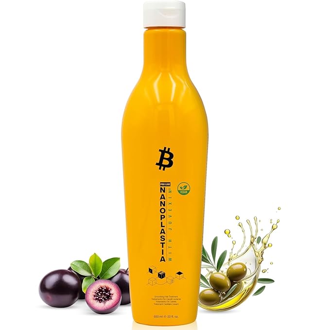 GK HAIR Vegan Nanoplastia Smoothing Hair Treatment ? Keratin Brazilian Blowout Deep Conditioning Hair Mask ? Anti Frizz Hair Products Hair Mask for Damaged Hair Products for Shiny Healthy Hair